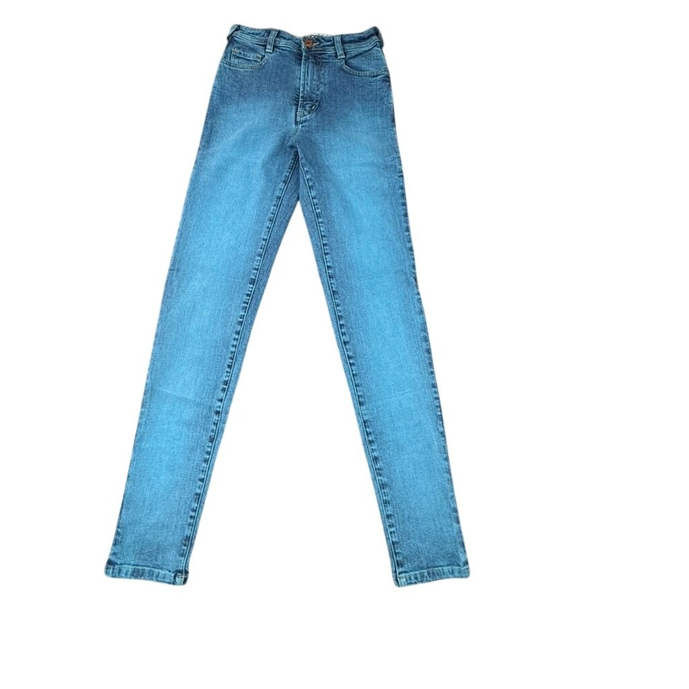 Parasuco Extreme Fit Super Slim Jeans Turquoise Blue 205DMX Size 25 NWT